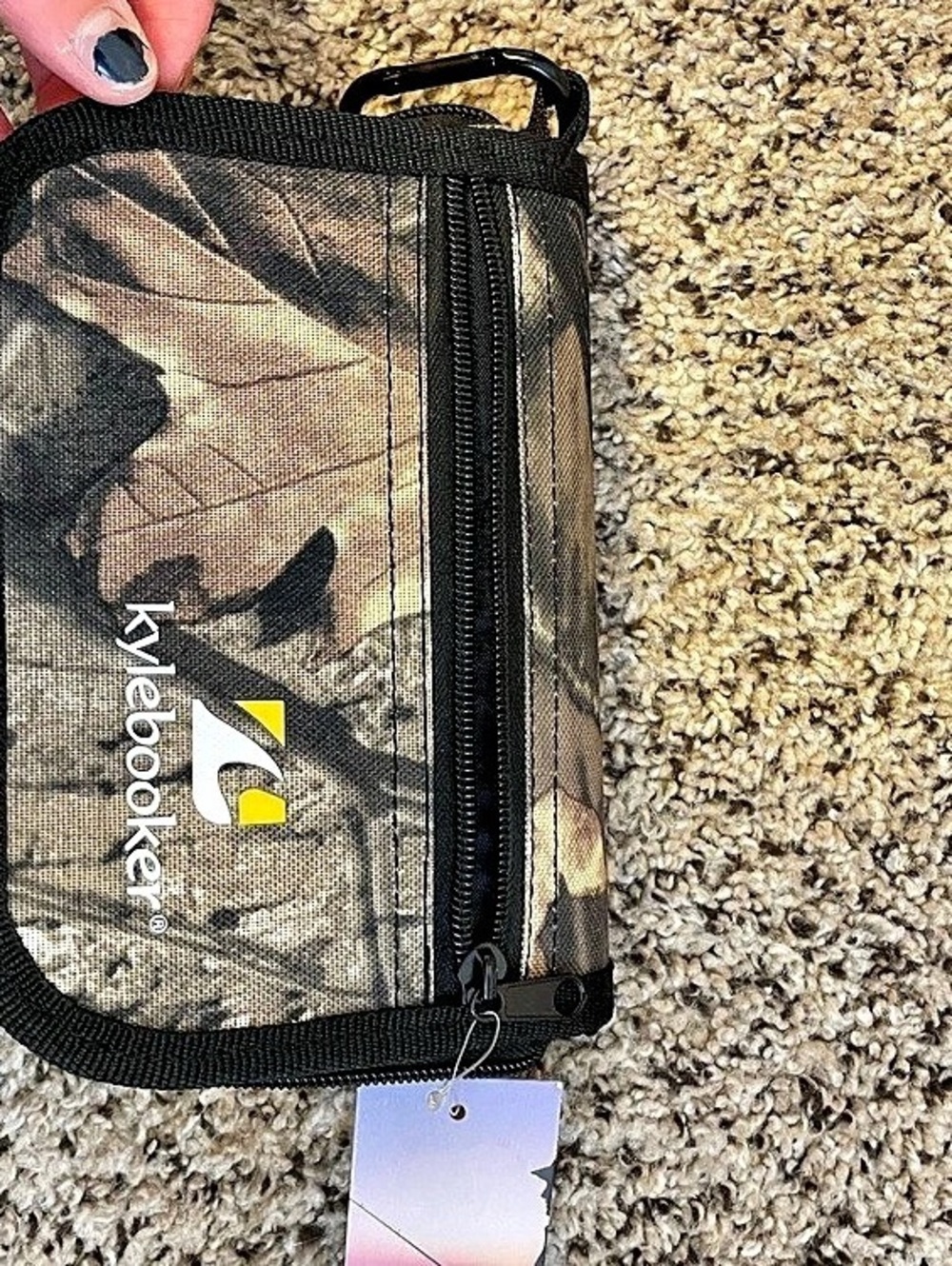 Kyboe Ranger Camo fishing bait binder NWT